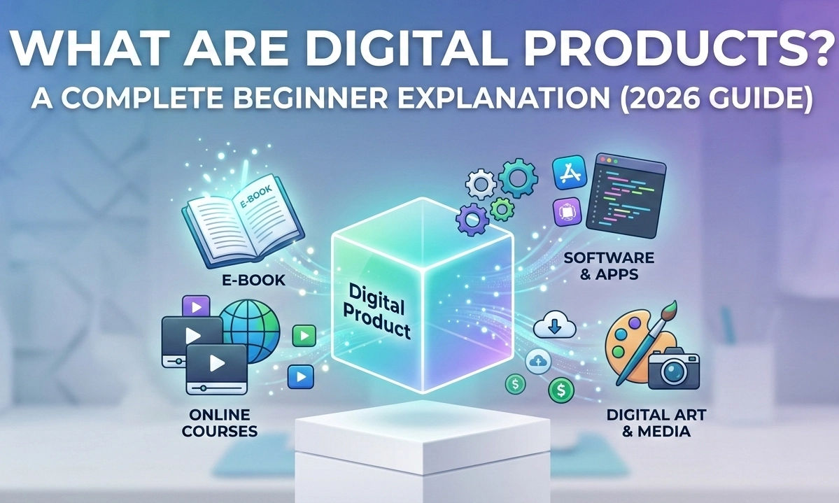 What Are Digital Products? Complete Beginner Explanation