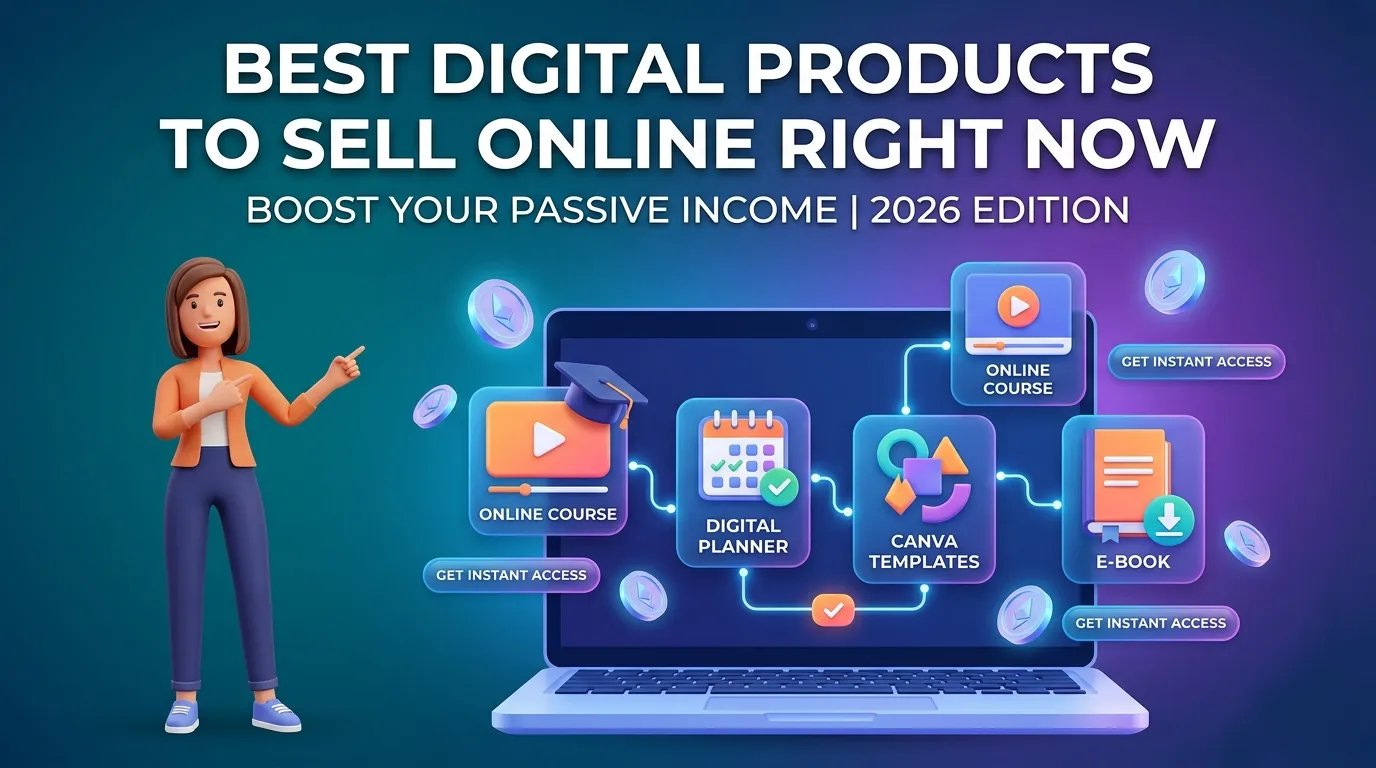 best digital products to sell online right now