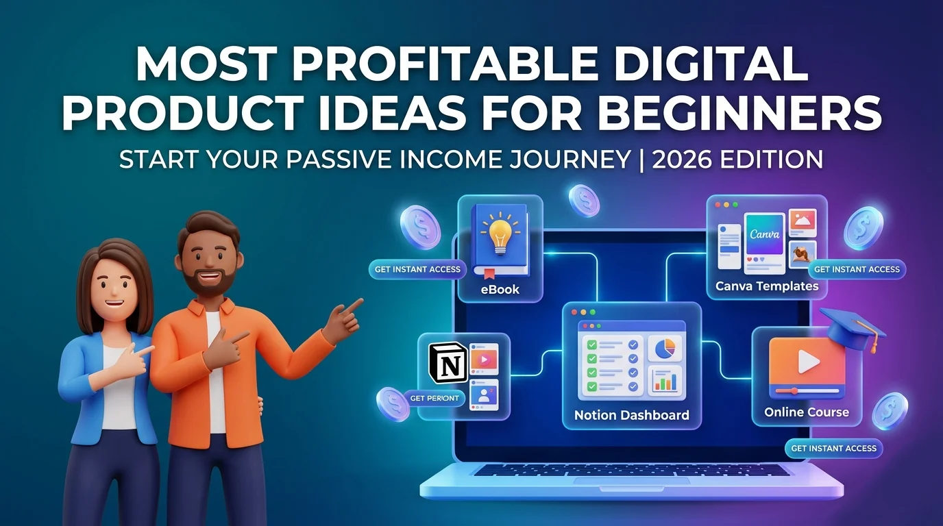 most profitable digital product ideas for beginners