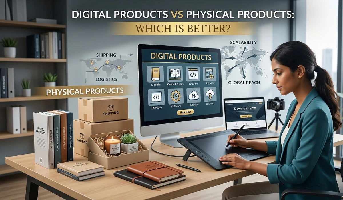 digital products vs physical products