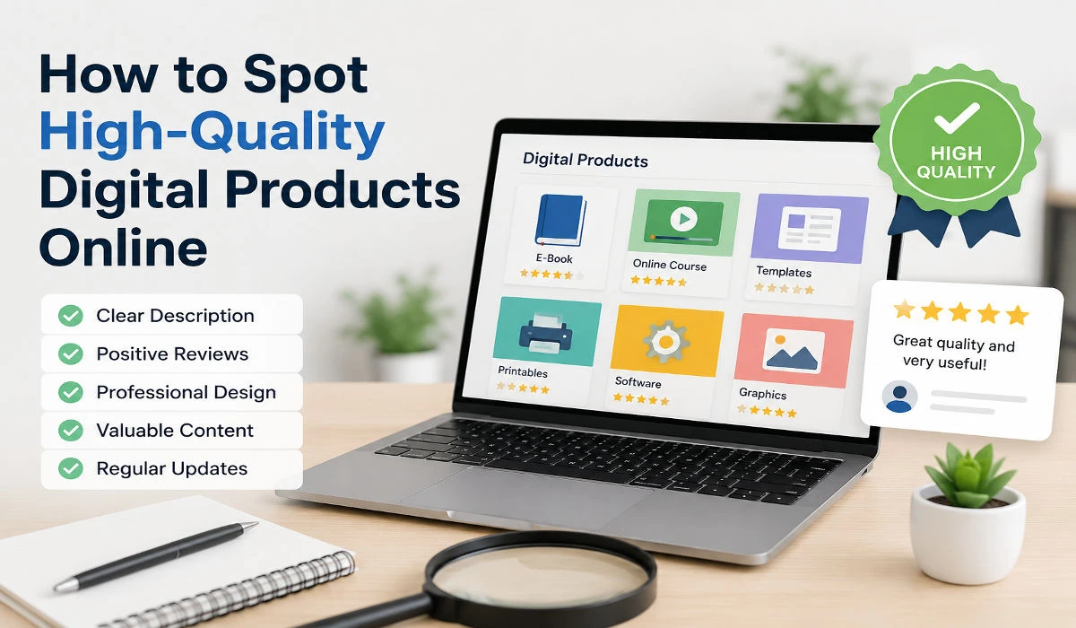 How to Spot High-Quality Digital Products Online