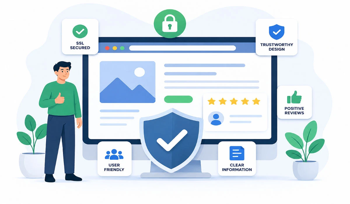 signs of a reliable digital product website