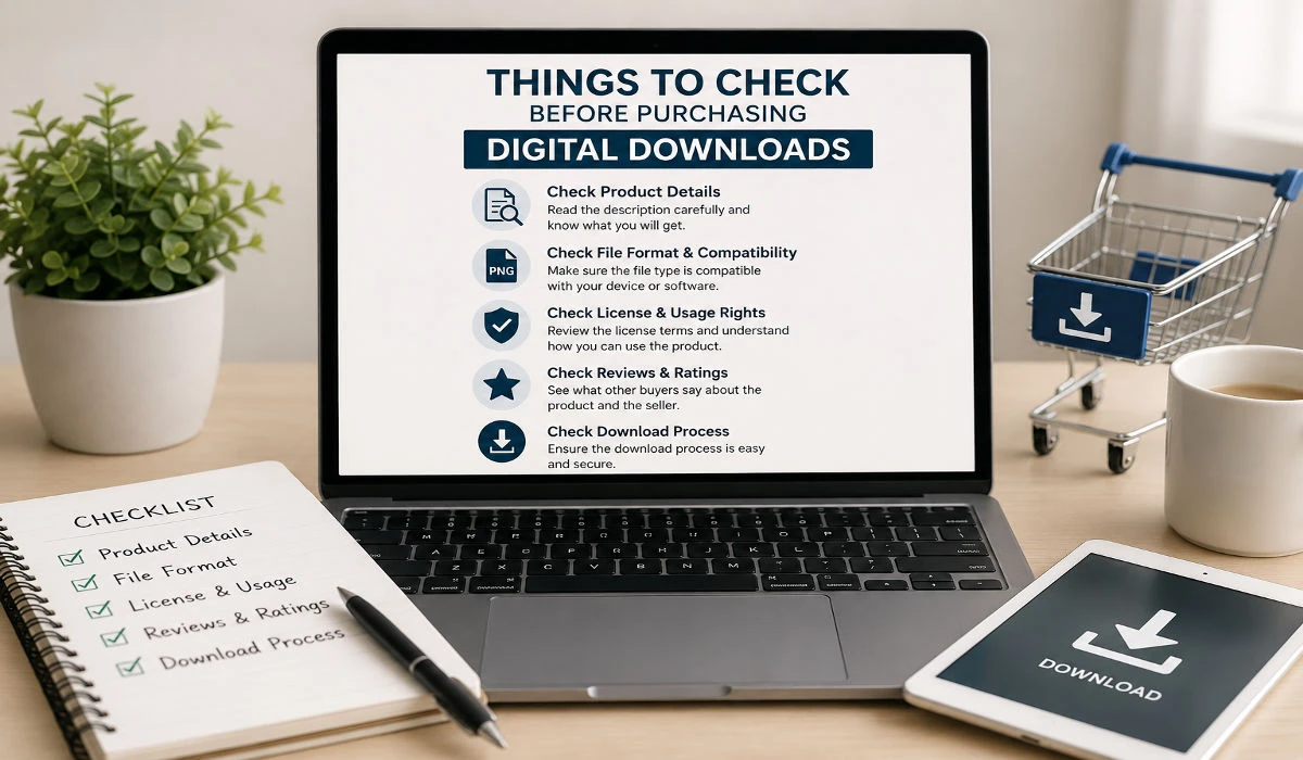 Things to Check Before Purchasing Digital Downloads